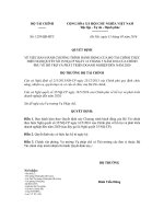 Quyết định 1239/QĐ-BTC về hành động thực hiện nghị quyết 35/NQ-CP hỗ trợ và phát triển doanh nghiệp đến năm 2020