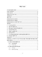 PHÁT TRIỂN dạy học TÍCH hợp TRONG môn CÔNG NGHỆ 10 ở TRƯỜNG TRUNG học PHỔ THÔNG tại THÀNH PHỐ hồ CHÍ MINH