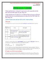 PHRASAL VERBS hay và độc