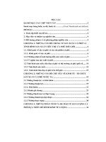 Phân tích các nhân tố tác động đến sản lượng cà phê bằng mô hình kinh tế lượng