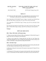 Thông tư 03/2016/TT-BCT quy định chi tiết một số điều của nghị định 19/2016/NĐ-CP về kinh doanh khí