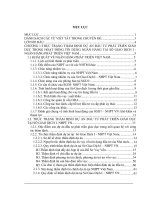 Một số giải pháp nhằm hoàn thiện công tác thẩm định dự án đầu tư phát triển giáo dục trong hoạt động tín dụng tại sở giao dịch i
