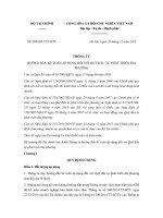 Thông tư 209/2015/TT-BTC Hướng dẫn kế toán áp dụng với Quỹ đầu tư phát triển địa phương