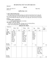 Đề kiểm tra ngữ văn 6 học kì 2