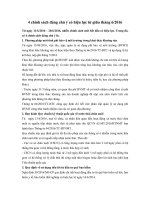 4 chính sách đáng chú ý có hiệu lực từ giữa tháng 6/2016