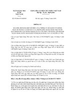 Thông tư 07/2016/TT-NHNN sửa đổi Thông tư 24/2015/TT-NHNN quy định cho vay bằng ngoại tệ của tổ chức tín dụng