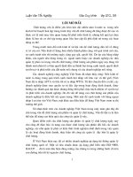 Một số giải pháp cơ bản nhằm từng bước triển khai áp dụng TQM ở công ty dệt 19.5 Hà Nội