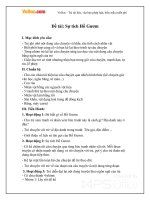 Giáo án mầm non đề tài: Sự tích hồ gươm