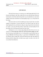 Kế toán tập hợp chi phí sản xuất trong doanh nghiệp sản xuất