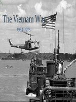 The Vietnam war 1954 to 1975