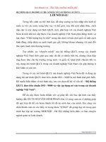 Hệ thống QLCL theo tiêu chuẩn ISO   9000 và việc áp dụng nó vào trong các doanh nghiệp việt nam