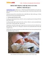 Điểm mới trong chế độ thai sản 2016 không thể bỏ qua