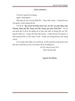 Quy hoạch hệ thống thoát nước cho khu vực phía Đông sông Thương, thành phố Bắc Giang, tỉnh Bắc Giang; giai đoạn 20202030