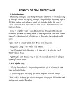 Bài tập nhóm xây dựng bộ Văn hóa và đạo đức kinh doanh  cho một doanh nghiệp