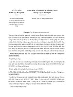 Công văn 1501/TCHQ-GSQL về báo cáo quyết toán nguyên vật liệu theo năm tài chính