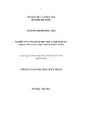 Tóm tắt Nghiên cứu ứng dụng bột trà xanh matcha trong sản xuất thực phẩm chức năng