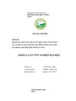 Đánh giá công tác quản lý nhà nước về đất đai của xã quan bản   huyện lộc bình   tỉnh lạng sơn giai đoạn 2012 đến hết tháng 6 2014 