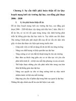 Hoàn thiện đề án quy hoạch mạng lưới các trường đại học, cao đẳng trong cả nước giai đoạn 2006 – 2020