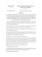 Thông tư 43/2016/TT-BTC sửa đổi hướng dẫn về tài chính đối với doanh nghiệp bảo hiểm