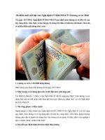 06 điểm mới nổi bật của Nghị định 47/2016/NĐ-CP về lương cơ sở 2016