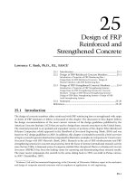 Thiết kế kết cấu bê tông sử dụng cốt FRP thay cốt thép