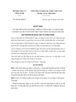 Quyết định 688/QĐ-BKHCN Danh mục nhiệm vụ khoa học và công nghệ cấp Quốc gia