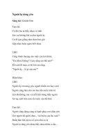 Lời bài hát Người lạ từng yêu