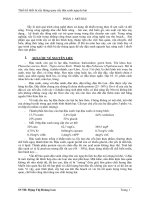 Đồ án: Thiết kế sấy thùng quay sấy đậu xanh nguyên hạt