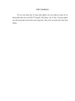 Nghiên cứu sinh khối và khả năng tích luỹ cacbon của thảm cây bụi tại Vườn quốc gia Tam Đảo, huyện Tam Đảo, Tỉnh Vĩnh Phúc