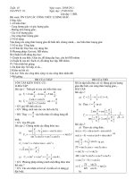 Bài tập Lượng Giác lớp 11