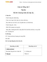 Giáo án Tiếng Việt 3 tuần 23 bài: Tập đọc - Chuơng trình xiếc đặc sắc