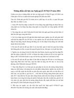 Những điểm nổi bật của Nghị quyết 35/NQ-CP năm 2016