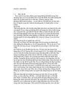 Nghiên cứu ảnh hưởng của giá thể đến sinh trưởng, phát triển, năng suất, chất lượng dưa chuột trồng trong khay xốp vụ thu đông