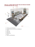 An toàn sinh học phòng thí nghiệm theo paster