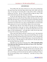 Một số giải pháp nhằm hoàn thiện hoạt động marketing xuất khẩu tại công ty giầy thụy khuê