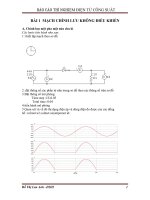 BÁO CÁO THÍ NGHIỆM ĐIỆN TỬ CÔNG SUẤT