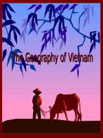 Địa lý Việt Nam The geography of vietnam