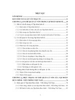 Hoàn thiện  cơ chế quản lý vốn của tập đoàn bưu chính  viễn thông việt nam