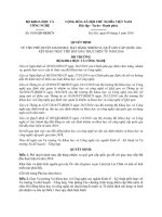 Quyết định 1059/QĐ-BKHCN về danh mục đặt hàng nhiệm vụ quỹ gen cấp quốc gia xét giao trực tiếp bắt đầu thực hiện từ năm 2016