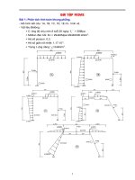 Một số ví dụ hướng dẫn sử dụng phần mềm Midas Civil