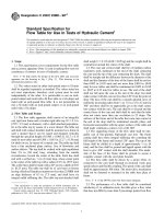 Tiêu chuẩn ASTM C230