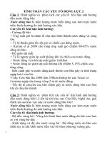 ĐỀ CƯƠNG TÍNH TOÁN CÁC YẾU TỐ ĐỘNG LỰC 2