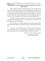 Tính toán thiết kế hệ thống xử lý nước thải nhà máy giết mổ gia súc, công suất 500m3/ngày đêm