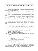 CÁC PHƯƠNG PHÁP PHÂN LẬP VI SINH VẬT