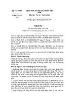 Thông tư 42/2011/TT-BTC