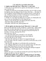 Đề cương CÂU HỎI ÔN TẬP MÔN phương pháp nghiên cứu khoa học