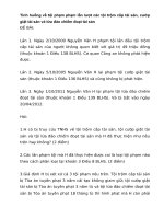 Tội trộm cắp tài sản, cướp giật tài sản và lừa đảo chiếm đoạt tài sản cùng với các chế tài xử phạt