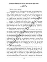 SKKN Giáo dục kĩ năng sống cho học sinh THCS khu vực ngoại thành  Giáo viên Nguyễn Thị Thanh Hà