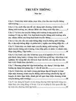 Đề cương ôn tập môn truyền thông môi trường