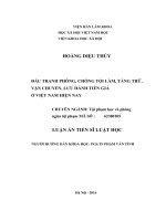 Đấu tranh phòng, chống tội làm, tàng trữ, vận chuyển, lưu hành tiền giả ở việt nam hiện nay 